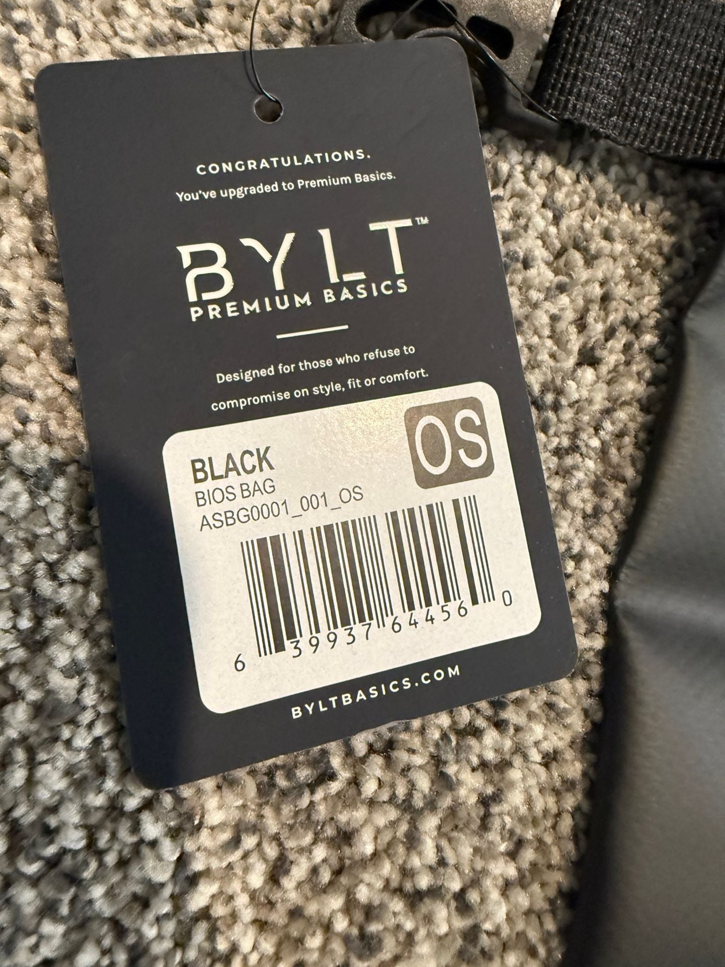 Bylt Premium Basics Bios Bag Os Black Waterproof Gym Beach Dry 3