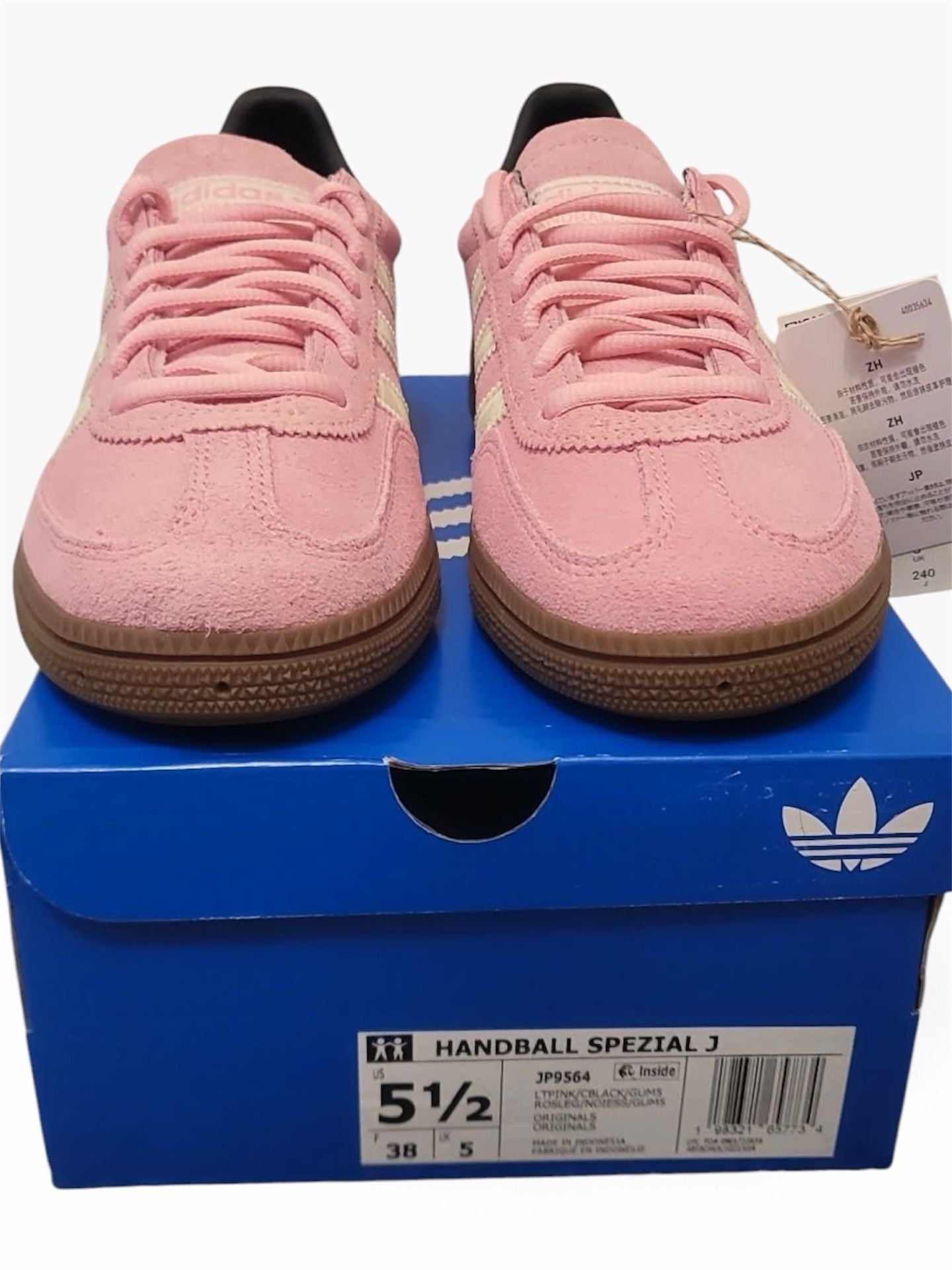 NEW Adidas HANDBALL SPEZIAL SNEAKERS - Pink 5.5 Youth 7 Women’s 8