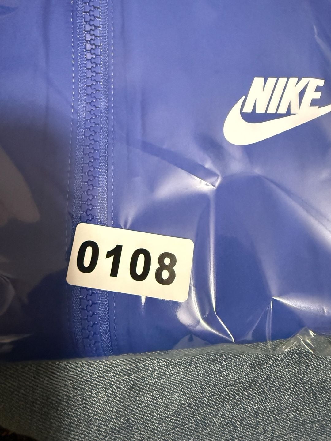 Nike Windrunner Repel Jacket Size XL Blue Gray Black 12
