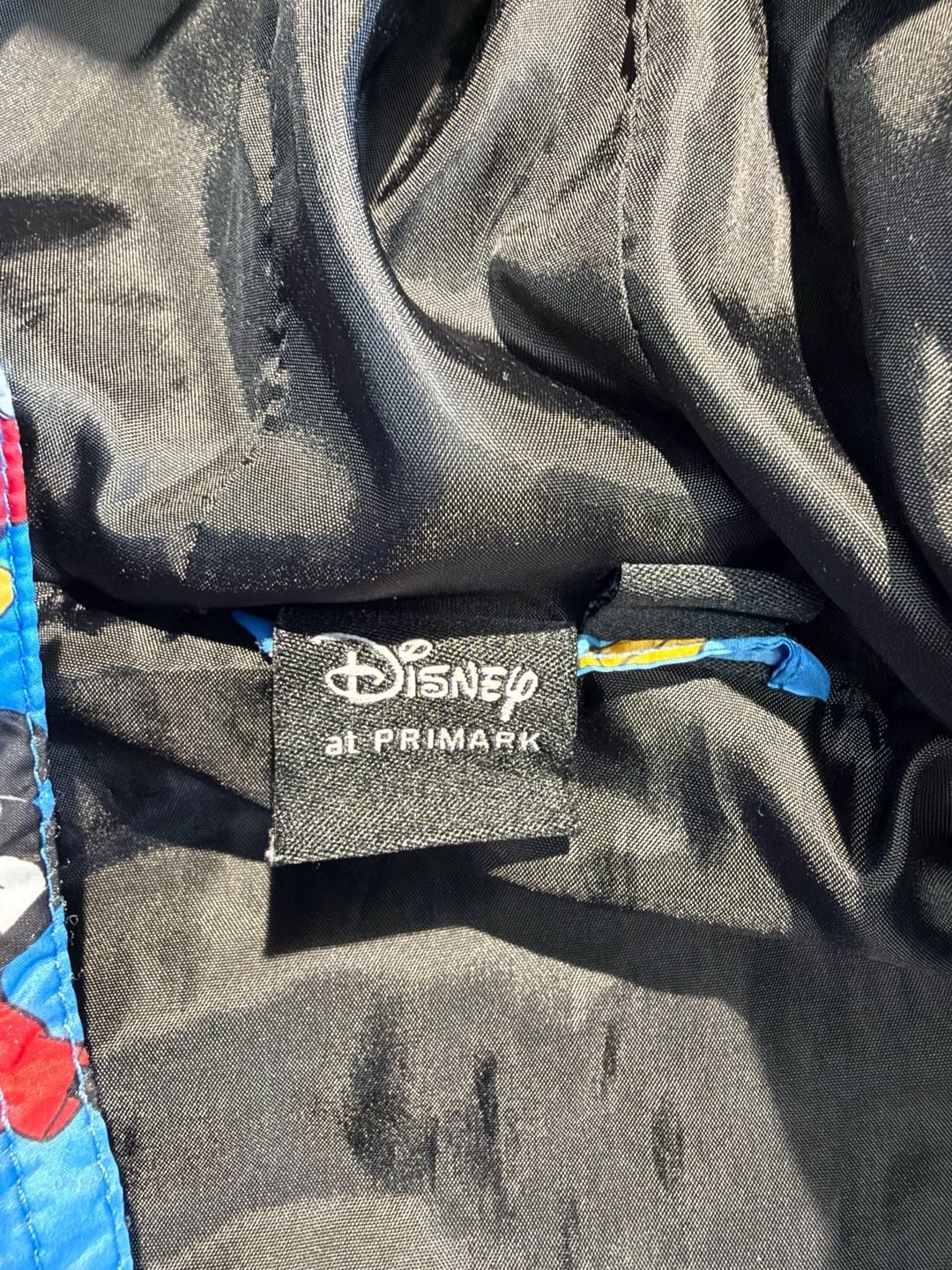Disney Mickey Mouse Puffer Jacket Blue 10