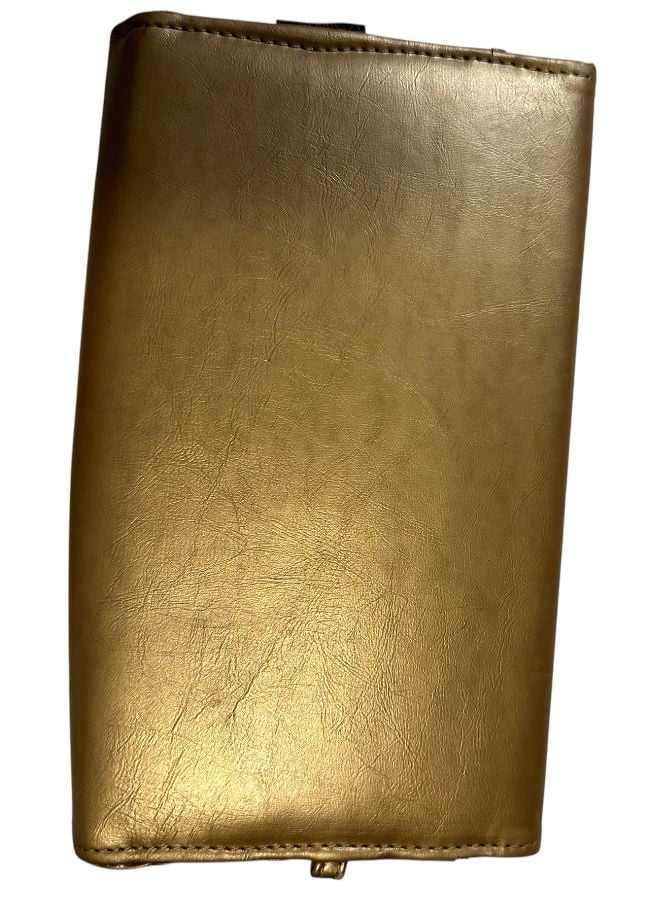Miamica Travel Organizer Wallet Gold Airmail Postcard 4