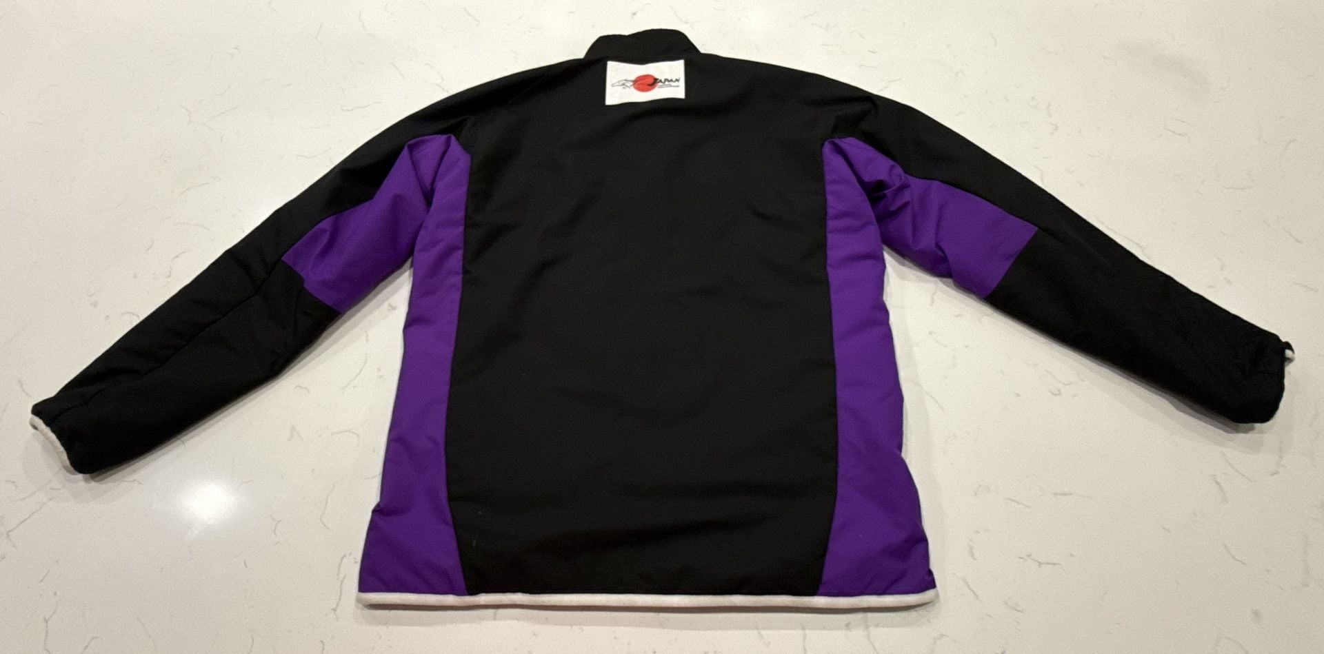 Mizuno Japan Cup 2016 Full Zip Jacket Size 2XL Black Purple 11