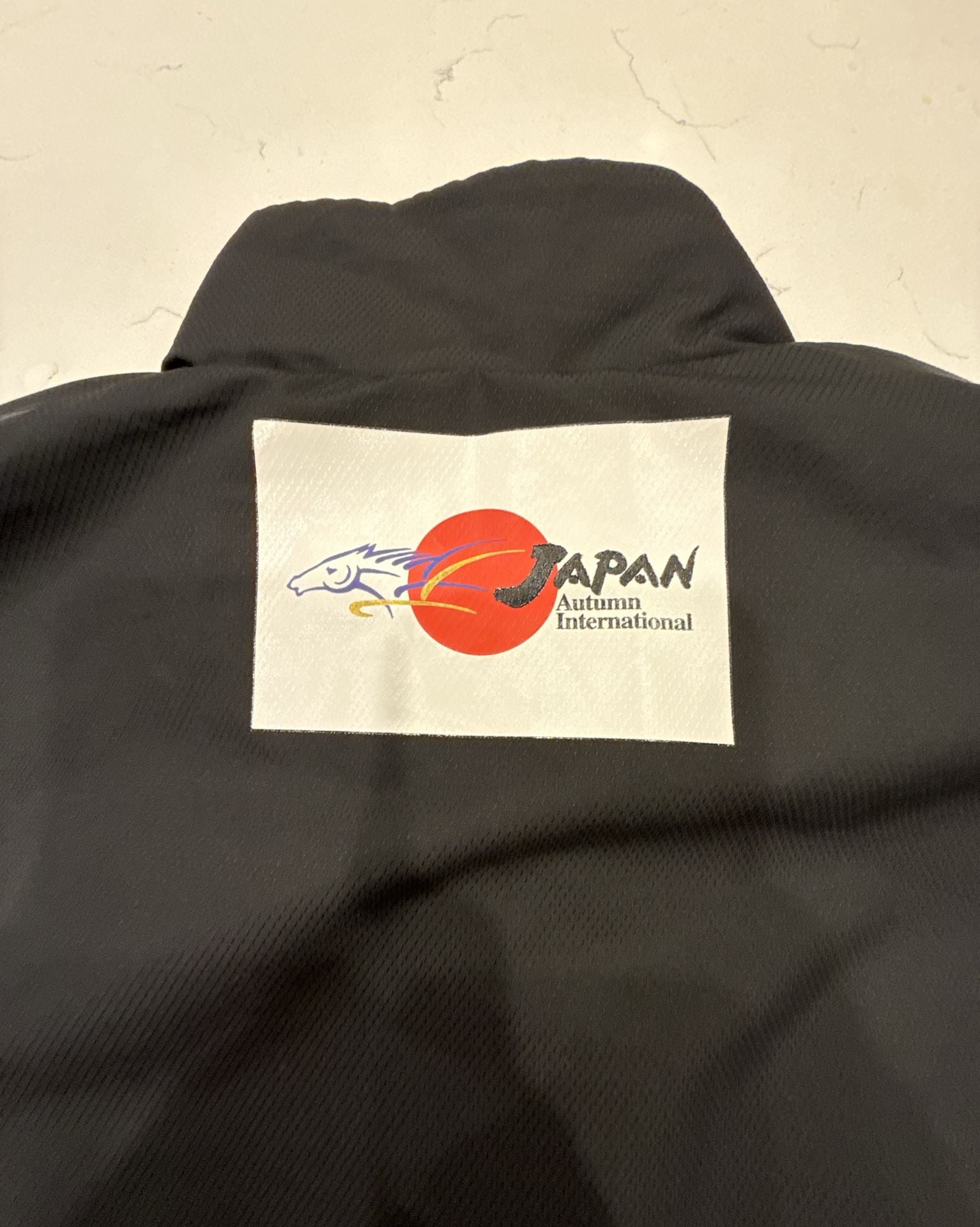 Mizuno Japan Cup 2016 Full Zip Jacket Size 2XL Black Purple 12
