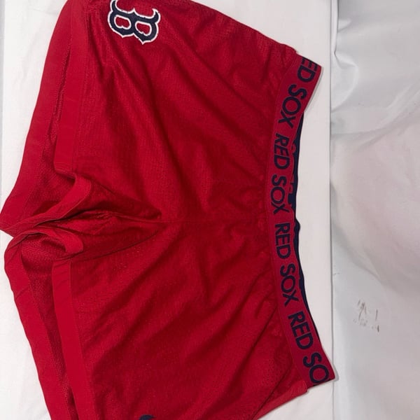 Nike Boston Red Sox Mesh Shorts Size Medium Red Dri-Fit