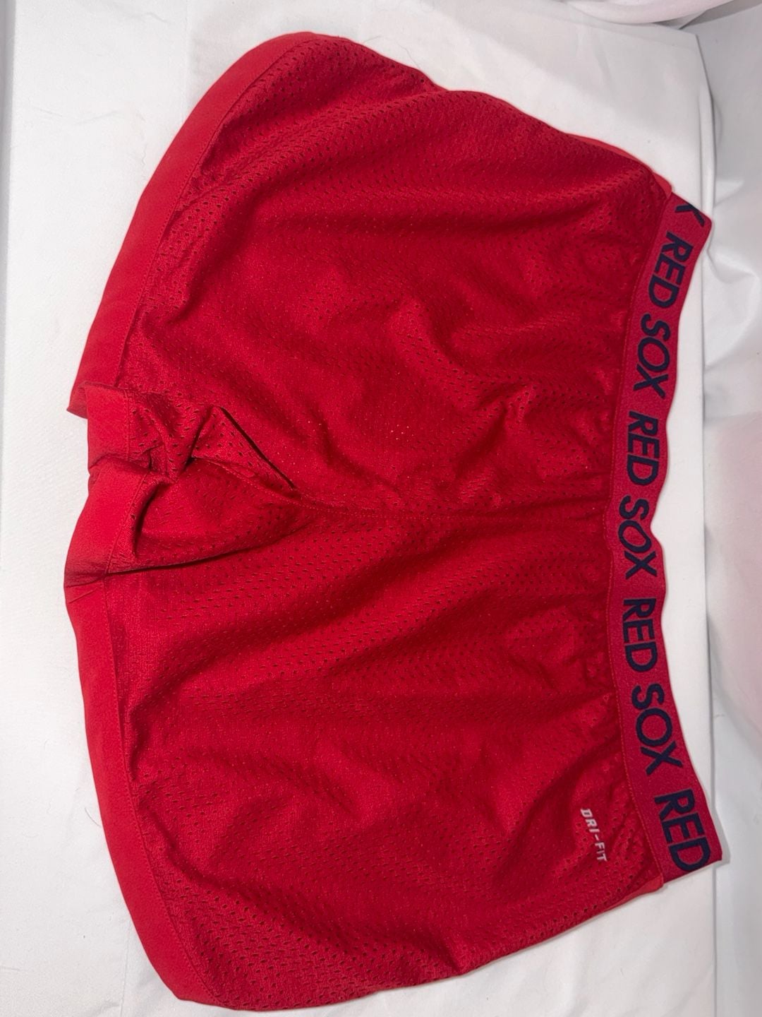 Nike Boston Red Sox Mesh Shorts Size Medium Red Dri-Fit 4