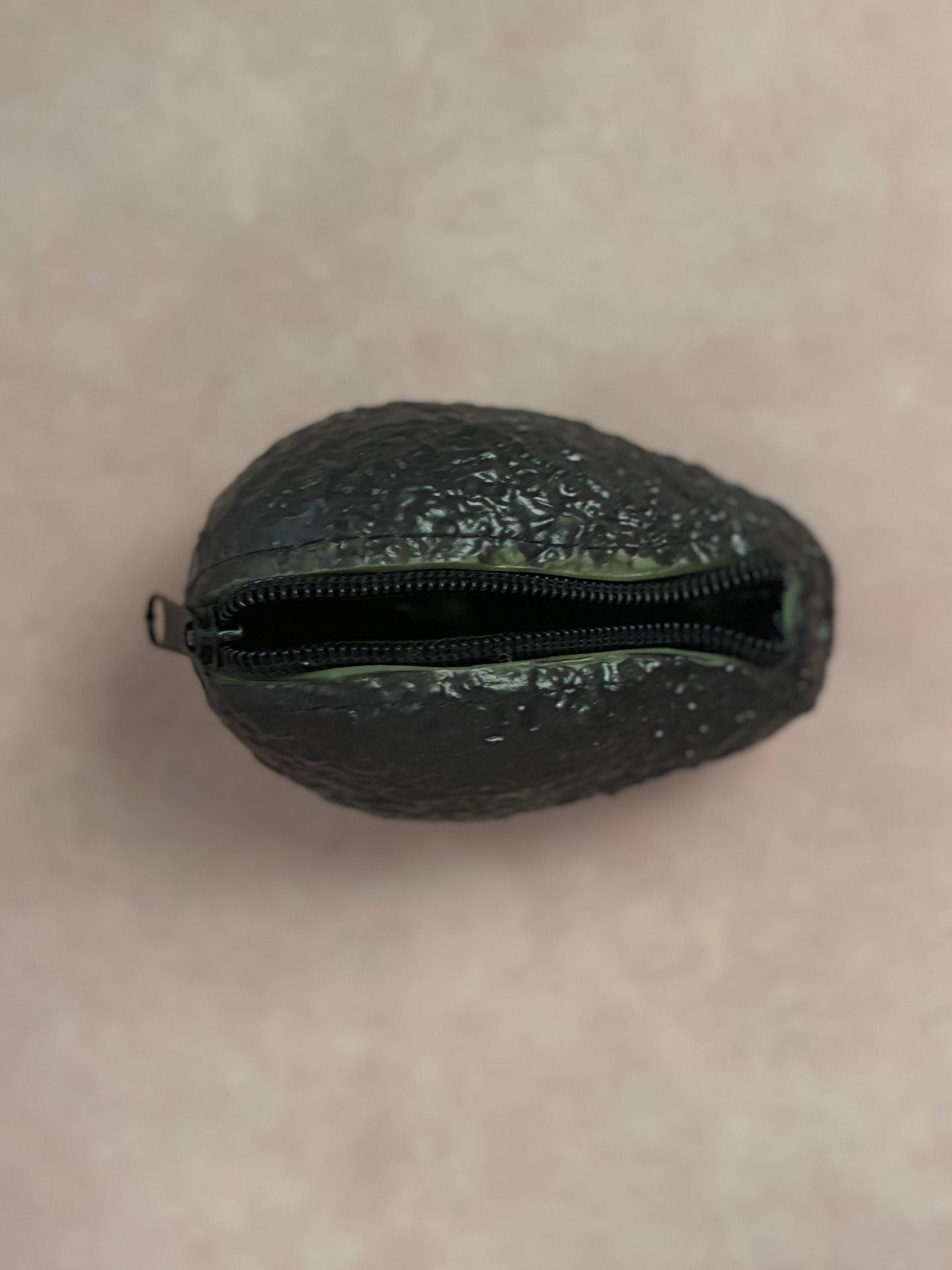 Avocado Coin Purse Novelty Zipper Pouch Realistic Green 2