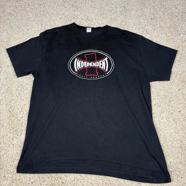 Independent Truck Company T-Shirt Men’s XL Black Skateboarding Graphic