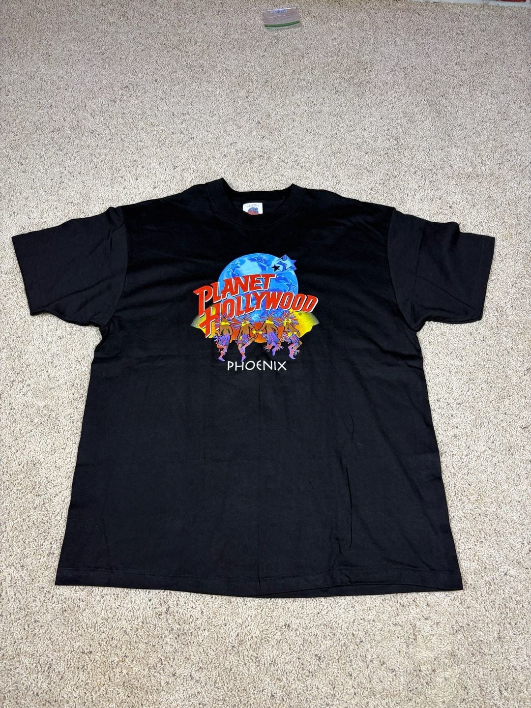 Vintage 90s Planet Hollywood Phoenix T-Shirt Made in USA Single Stitch XL 2