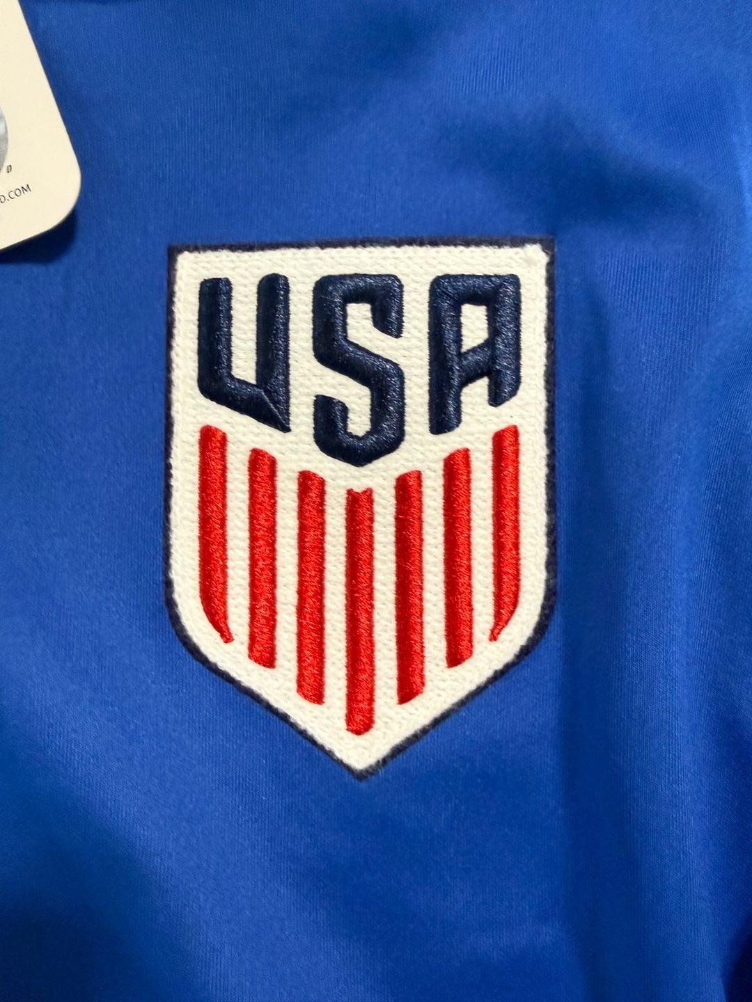 USA Soccer Full-Zip Track Jacket Blue New Pro Standard 3
