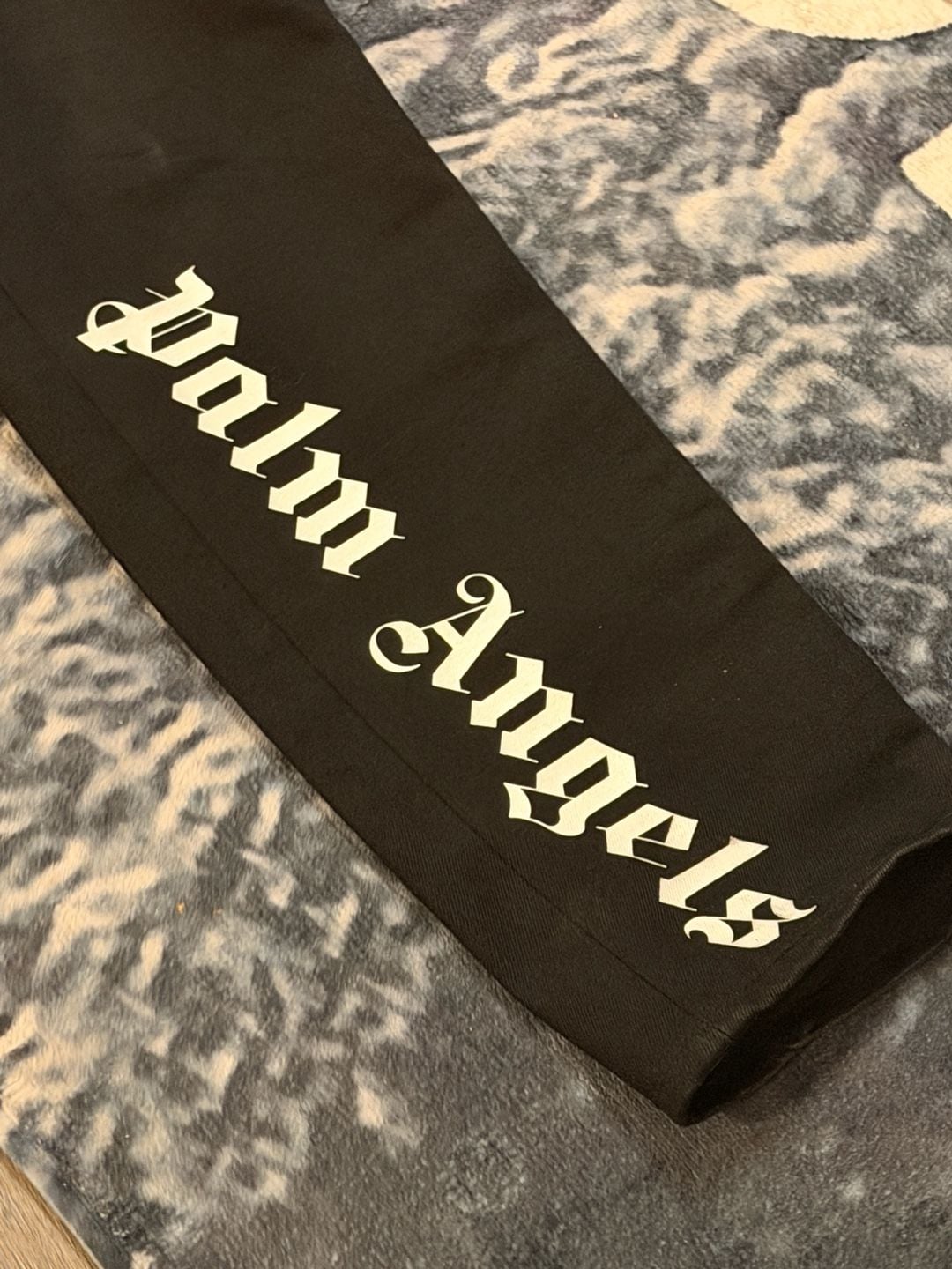 Palm Angels Black Denim Ice Cream Jacket Palm Angels 3