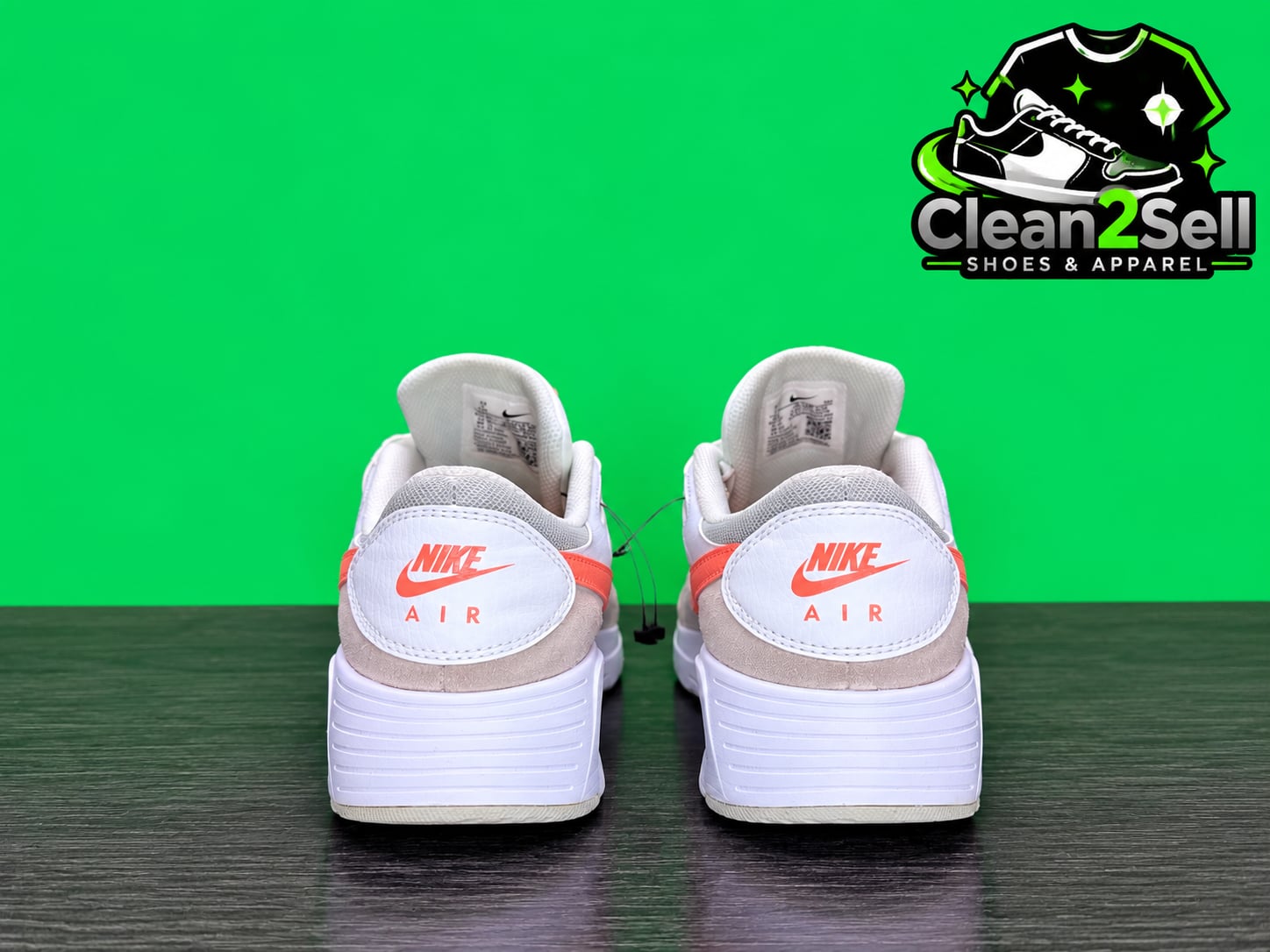 Nike Air Max SC GS Size 7 White Crimson Bliss 4