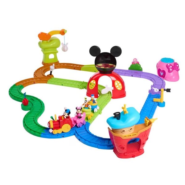 Disney Jr. Mickey Mouse Clubhouse Fun Track Set, 43 pieces, Kids Toys