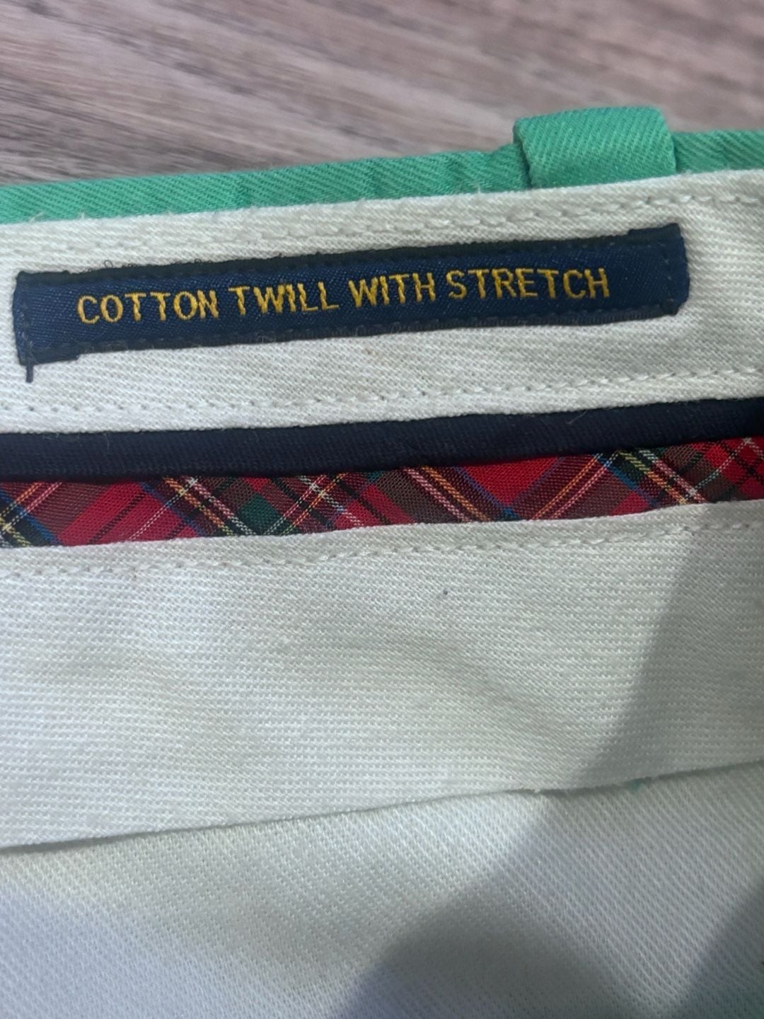 Polo Golf Ralph Lauren Shorts Size 38 Green Cotton Stretch Classic Fit 5