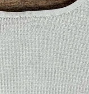 Babaton Sculpt Knit Squareneck Tank Size S Off White 7