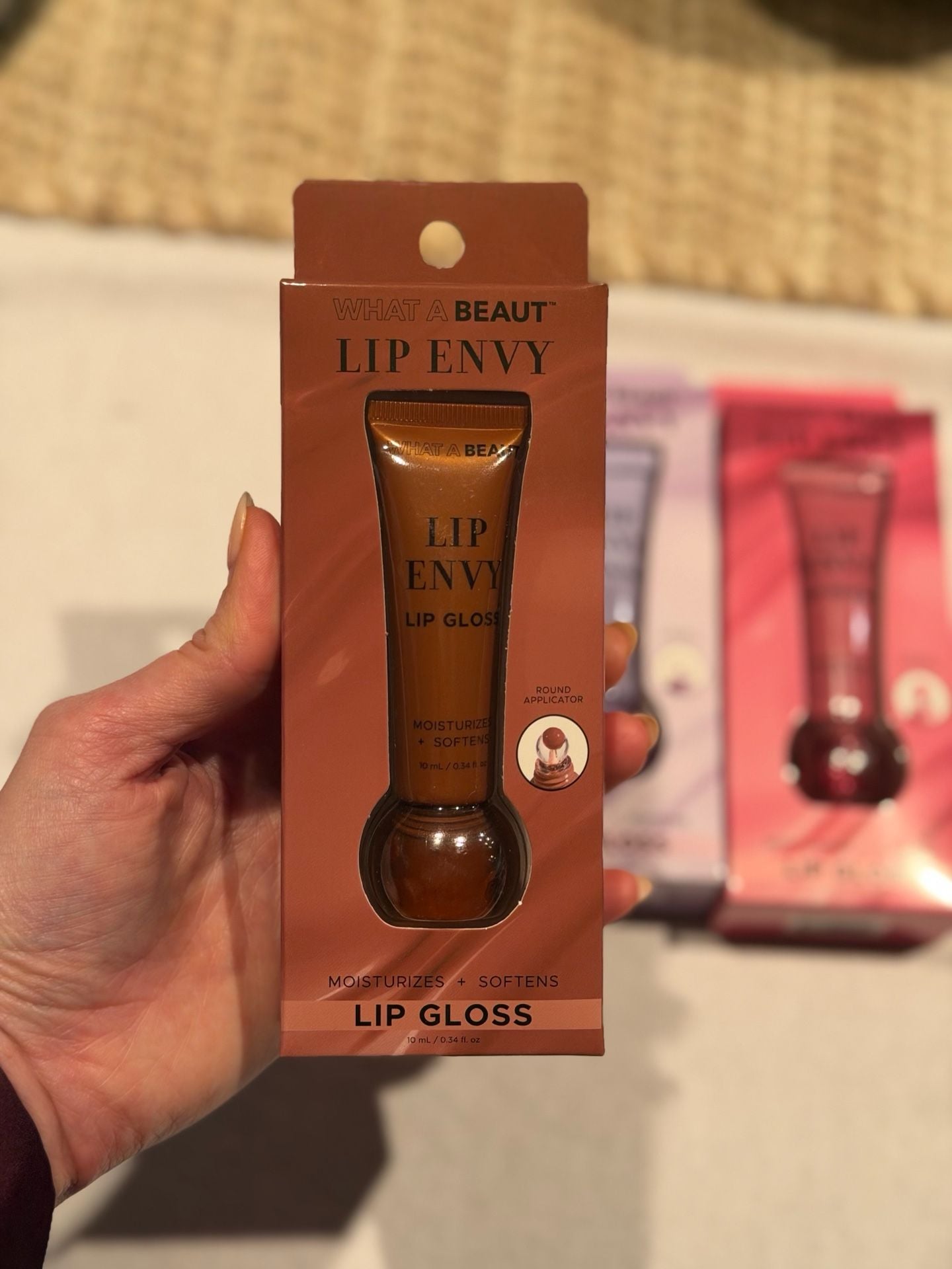 What A Beaut Lip Envy Lip Gloss -- Set of 5 New! 5
