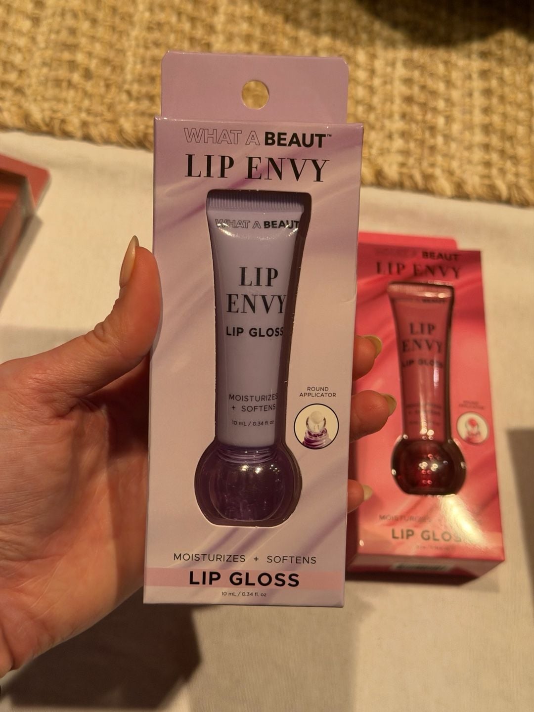 What A Beaut Lip Envy Lip Gloss -- Set of 5 New! 8