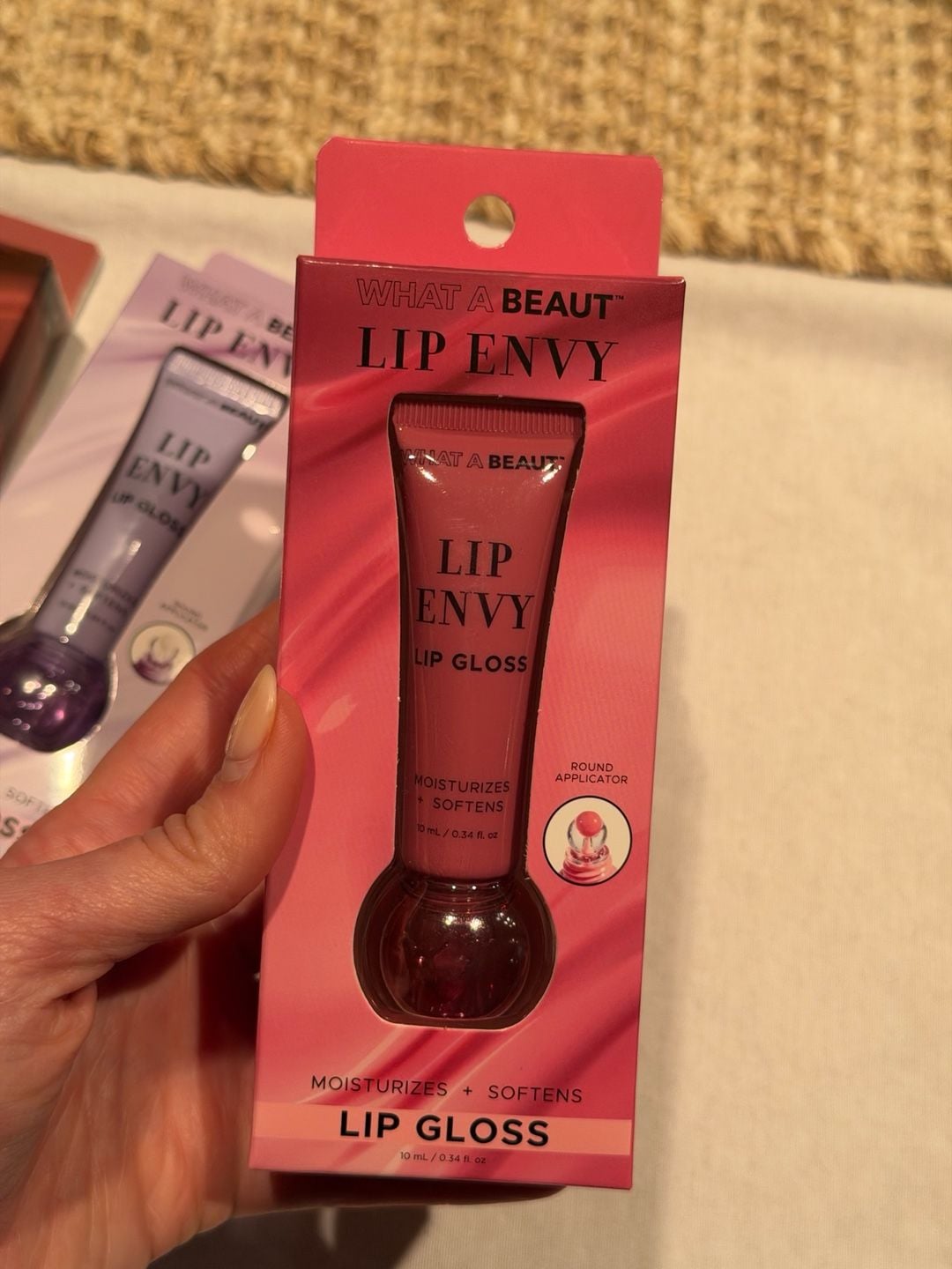 What A Beaut Lip Envy Lip Gloss -- Set of 5 New! 11