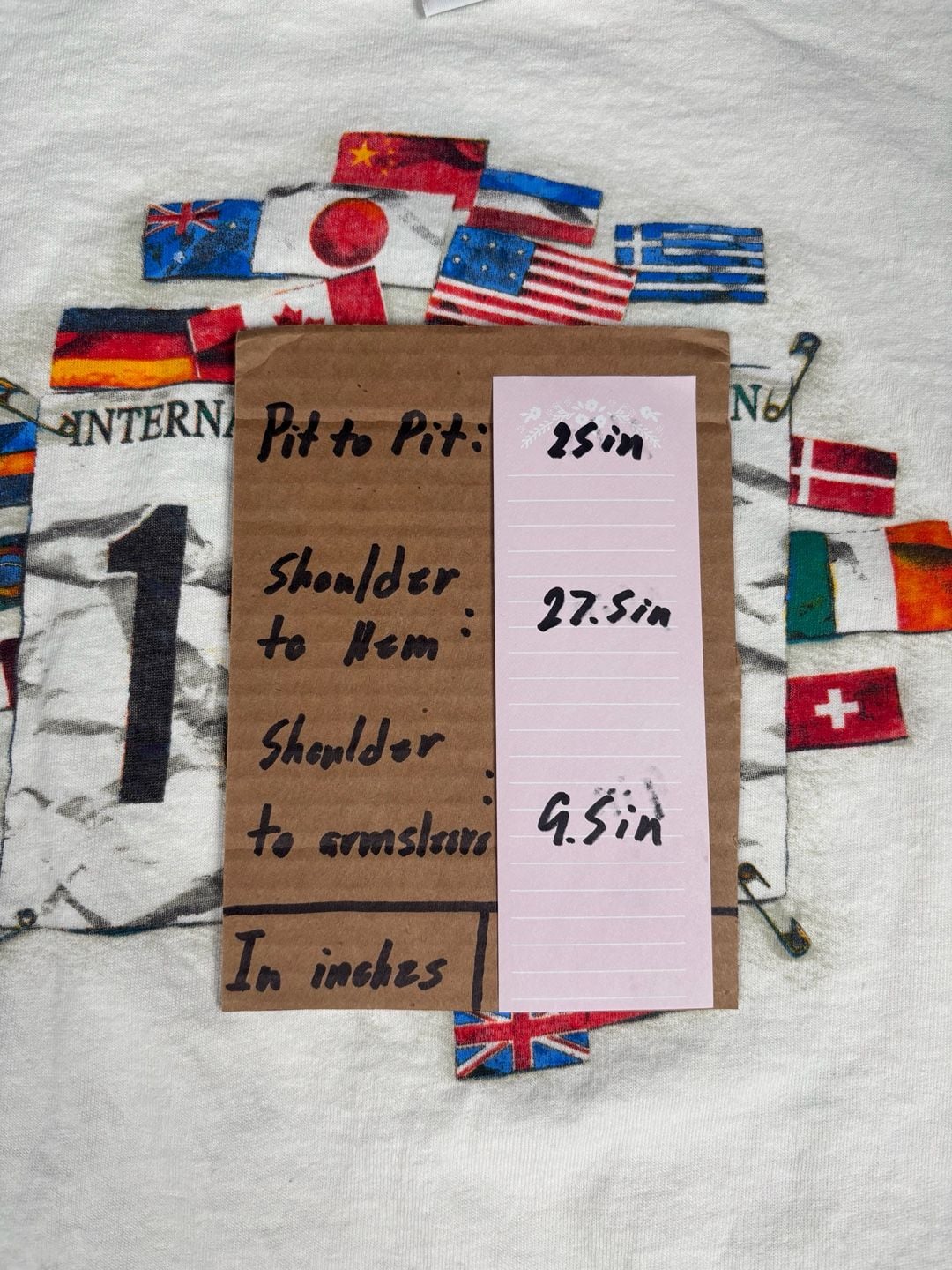 Adidas International Friendship Run 1996 T-Shirt Size XL Vintage White 5