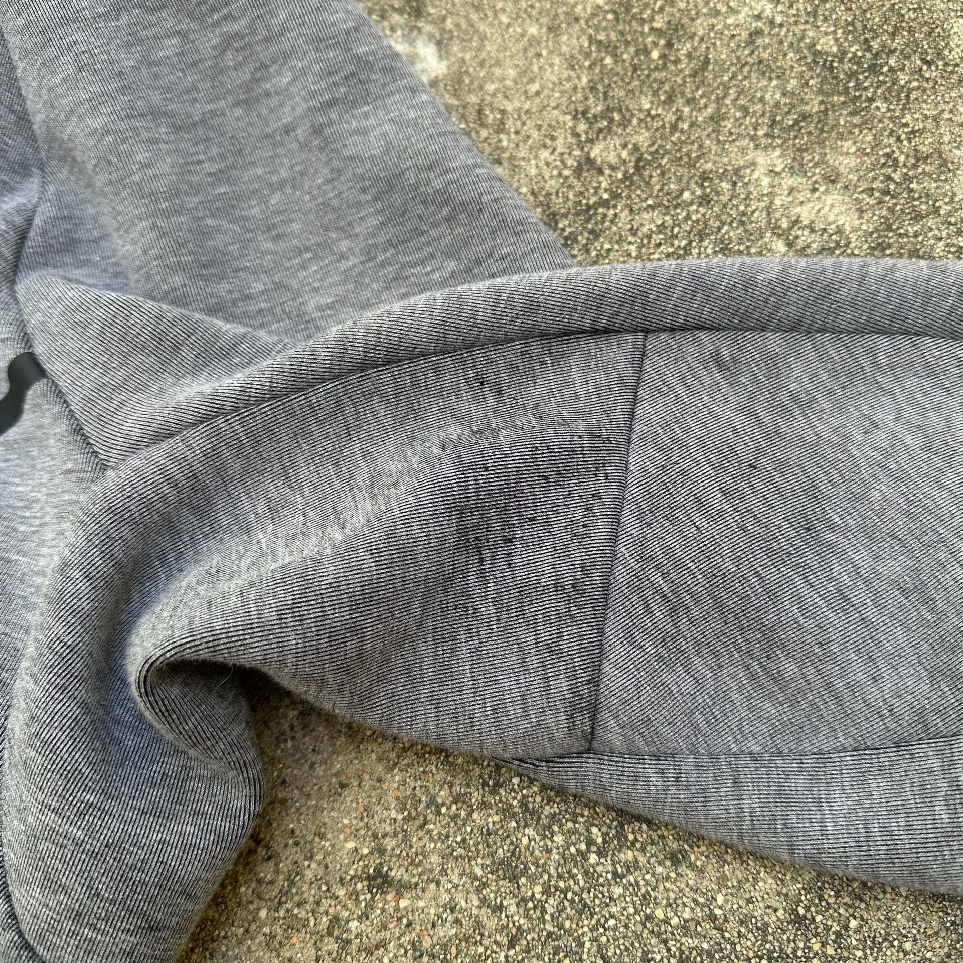 Nike Tech Fleece Windrunner Full-Zip Hoodie Heather Grey Men's Small 4