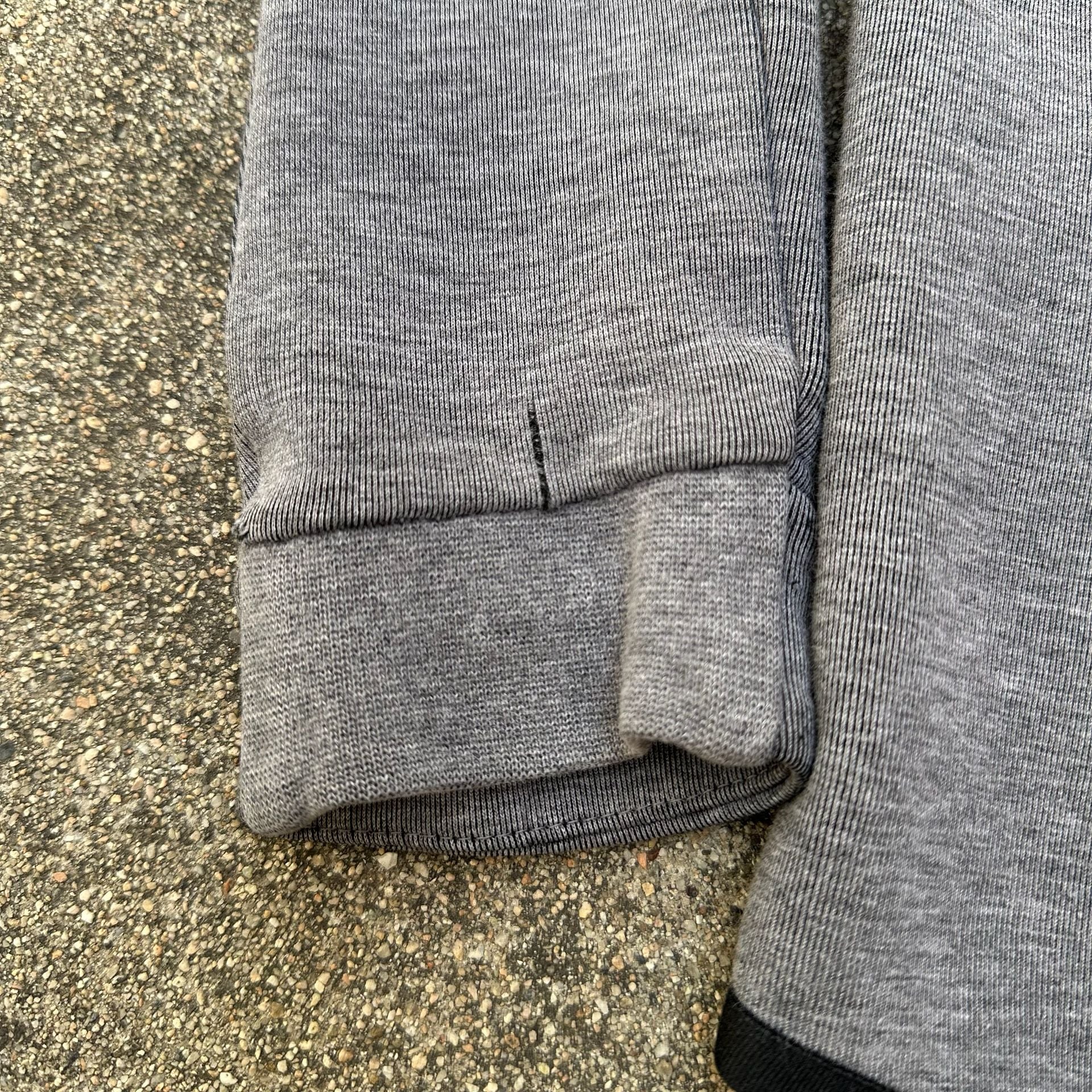 Nike Tech Fleece Windrunner Full-Zip Hoodie Heather Grey Men's Small 5