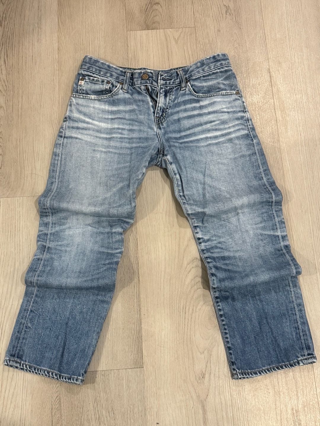 AG Adriano Goldschmied Ex-Boyfriend Crop Jeans Size 28R 2