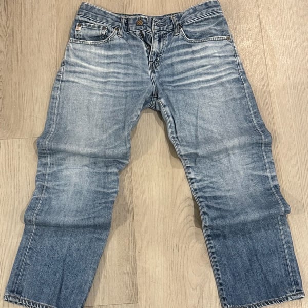 AG Adriano Goldschmied Ex-Boyfriend Crop Jeans Size 28R