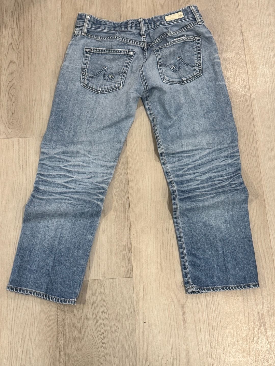 AG Adriano Goldschmied Ex-Boyfriend Crop Jeans Size 28R 11