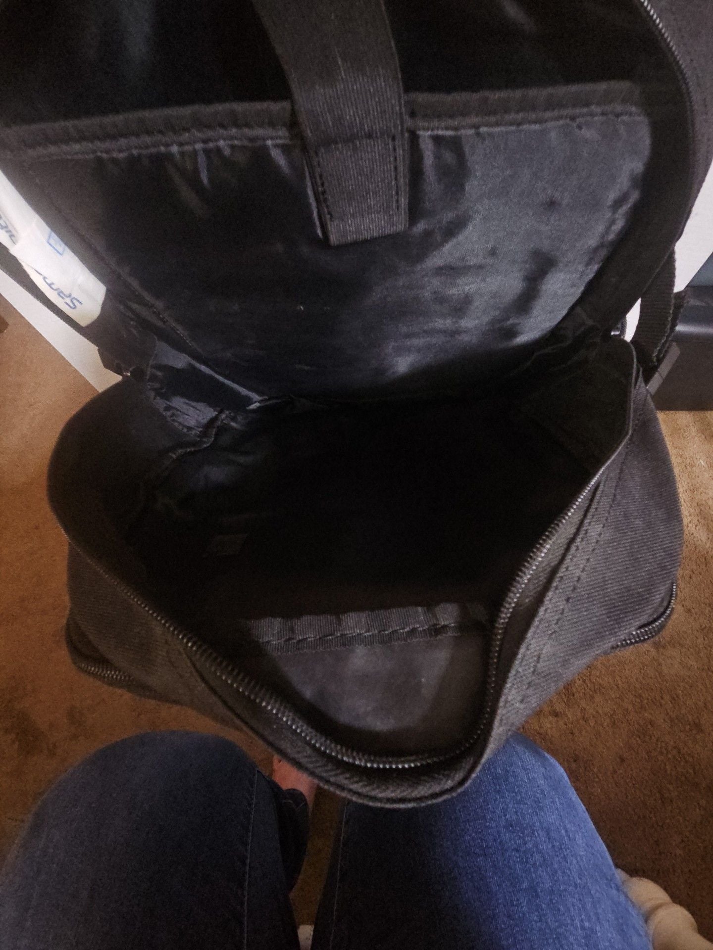 Samsonite Black and Pink Bungee Backpack 4