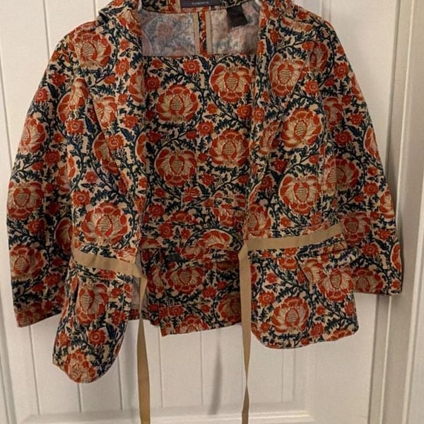 Liz Claiborne Floral Print Petite P Pants Set