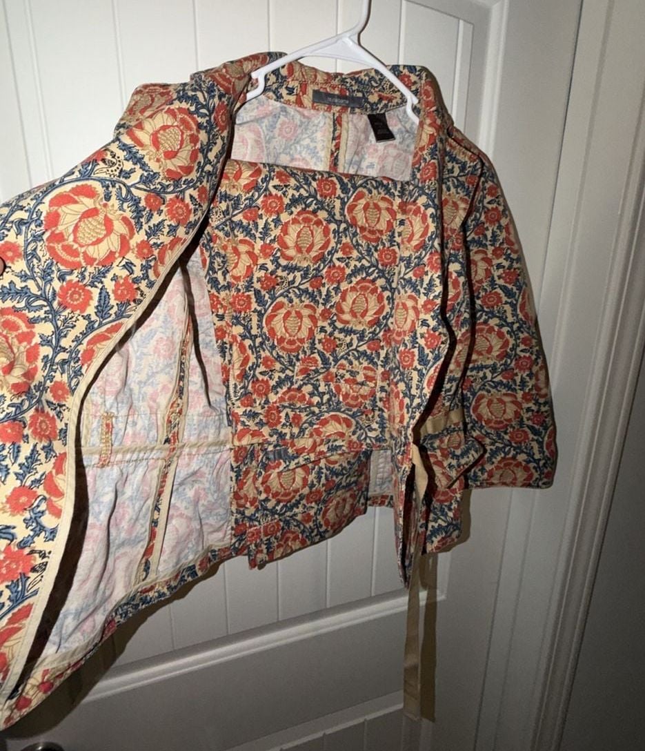 Liz Claiborne Floral Print Petite P Pants Set 3