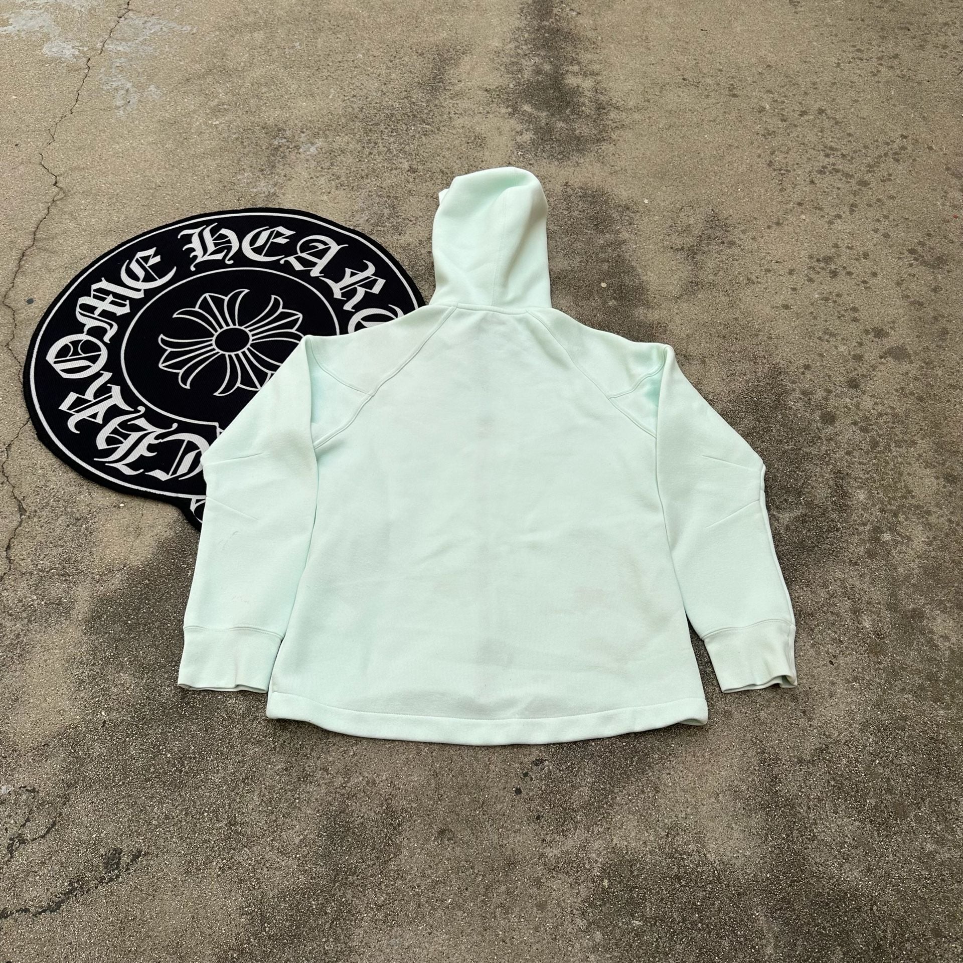 Nike Tech Fleece Windrunner Full-Zip Hoodie Barely Green Women's Small 3