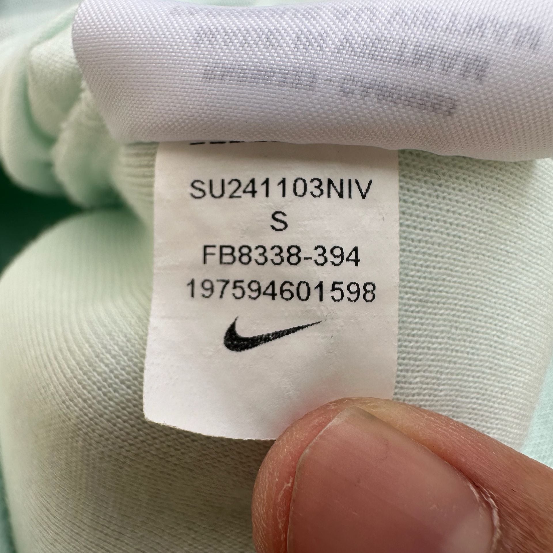 Nike Tech Fleece Windrunner Full-Zip Hoodie Barely Green Women's Small 6