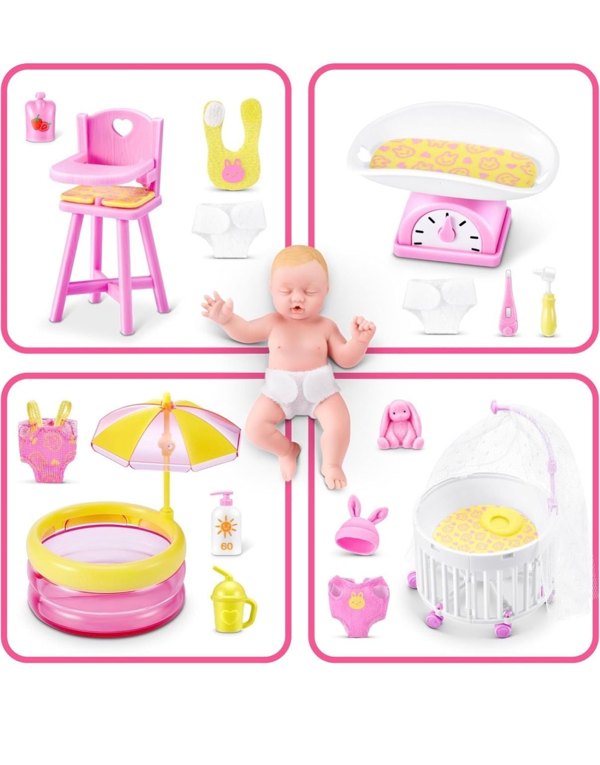 5 Surprise My Mini Baby Series 2 ZURU, Mystery Capsule, Girls, Realistic 7