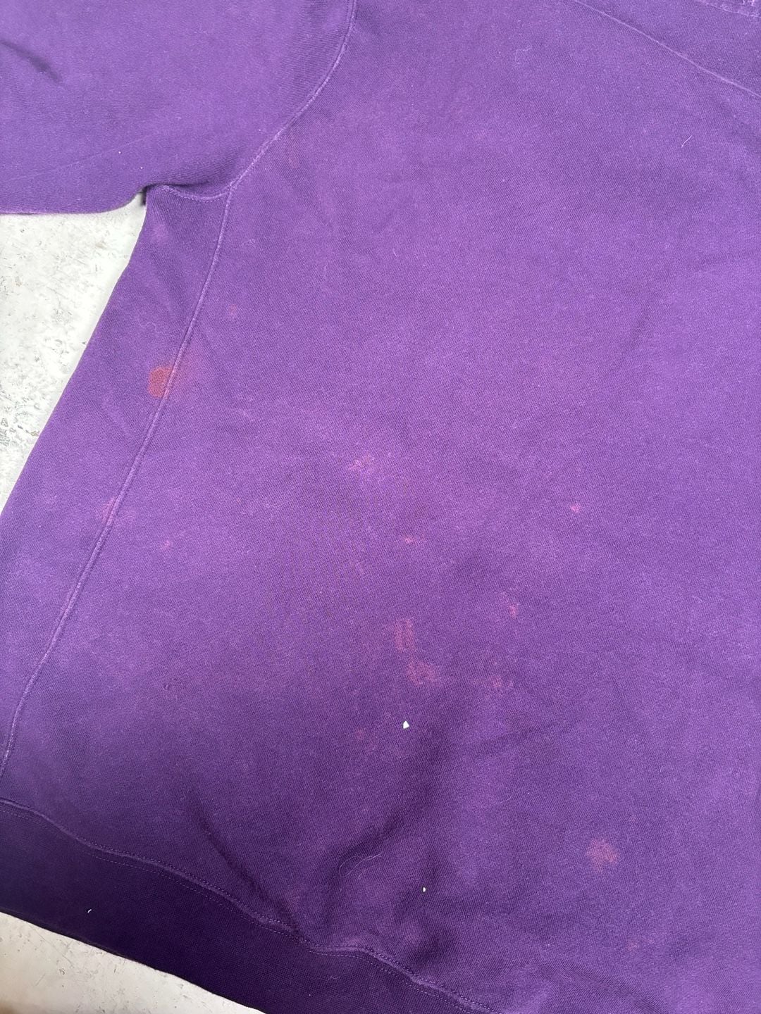Y2k Purple Floral Graphic Hoodie 6