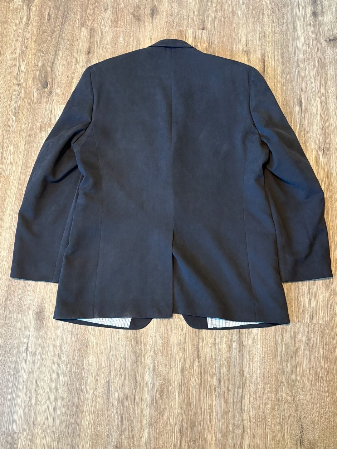 Lauren Ralph Lauren Suit Jacket Size 44L Black Polyester Blazer 12