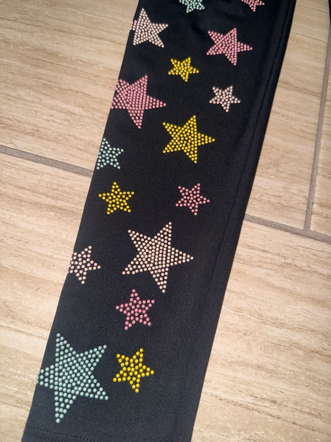 Beach Riot Sport Harper Leggings in Rainbow Star size small 3