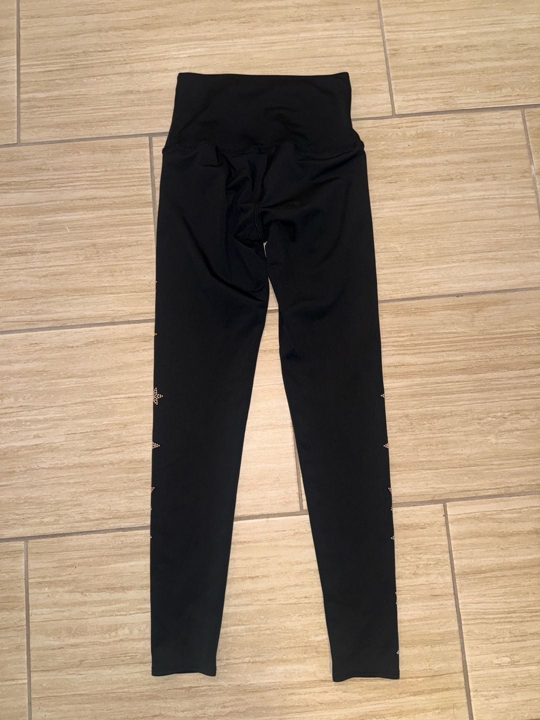 Beach Riot Sport Harper Leggings in Rainbow Star size small 5