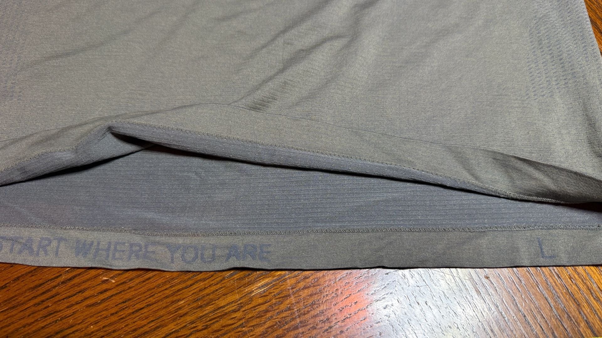 Lululemon Metal Vent Tech Short Sleeve Shirt Size L Gray 6