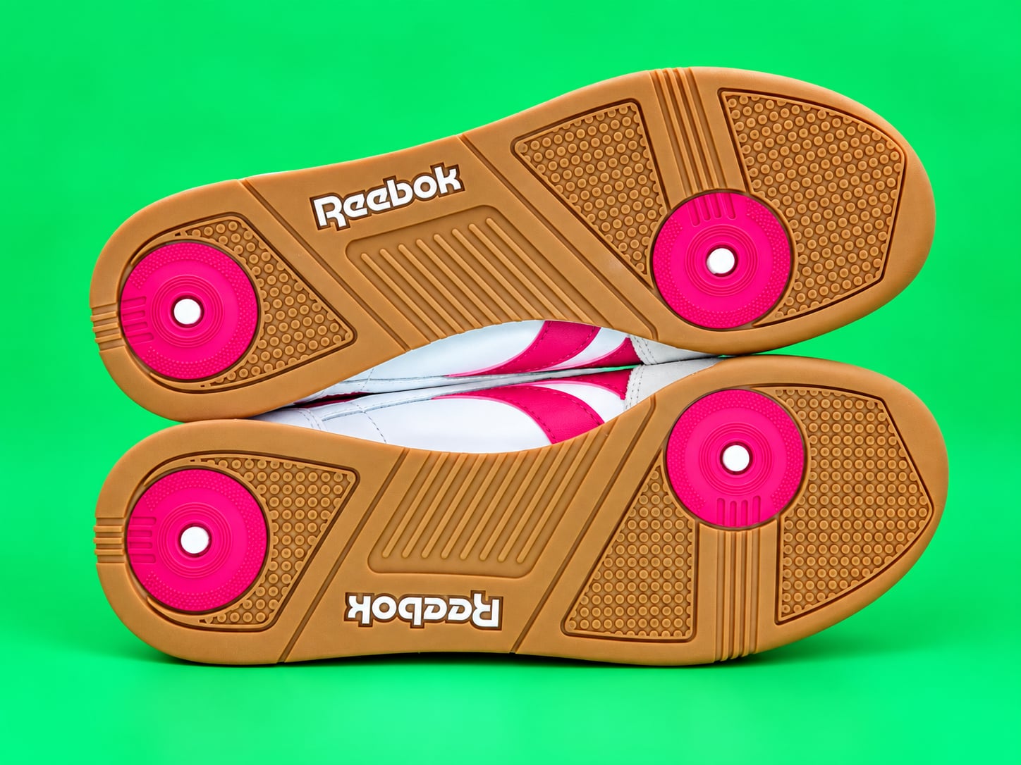 Reebok Campio XT Shoes White Bold Pink 5