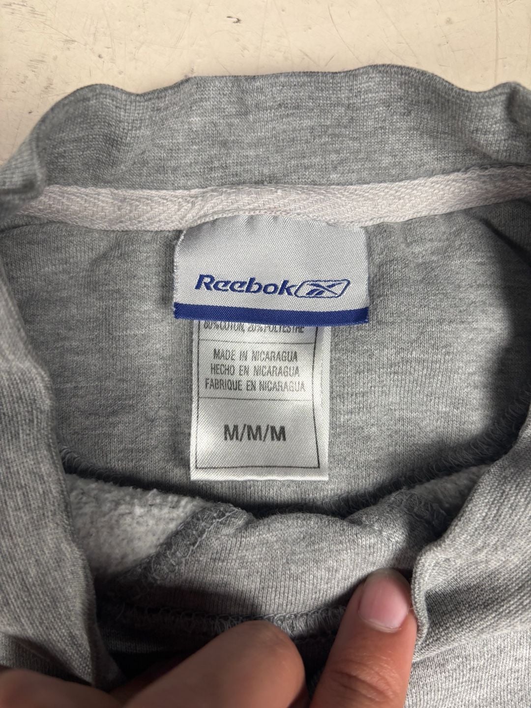 Reebok Indianapolis Colts Sweatshirt Size M 2004 Division Champions Gray 4