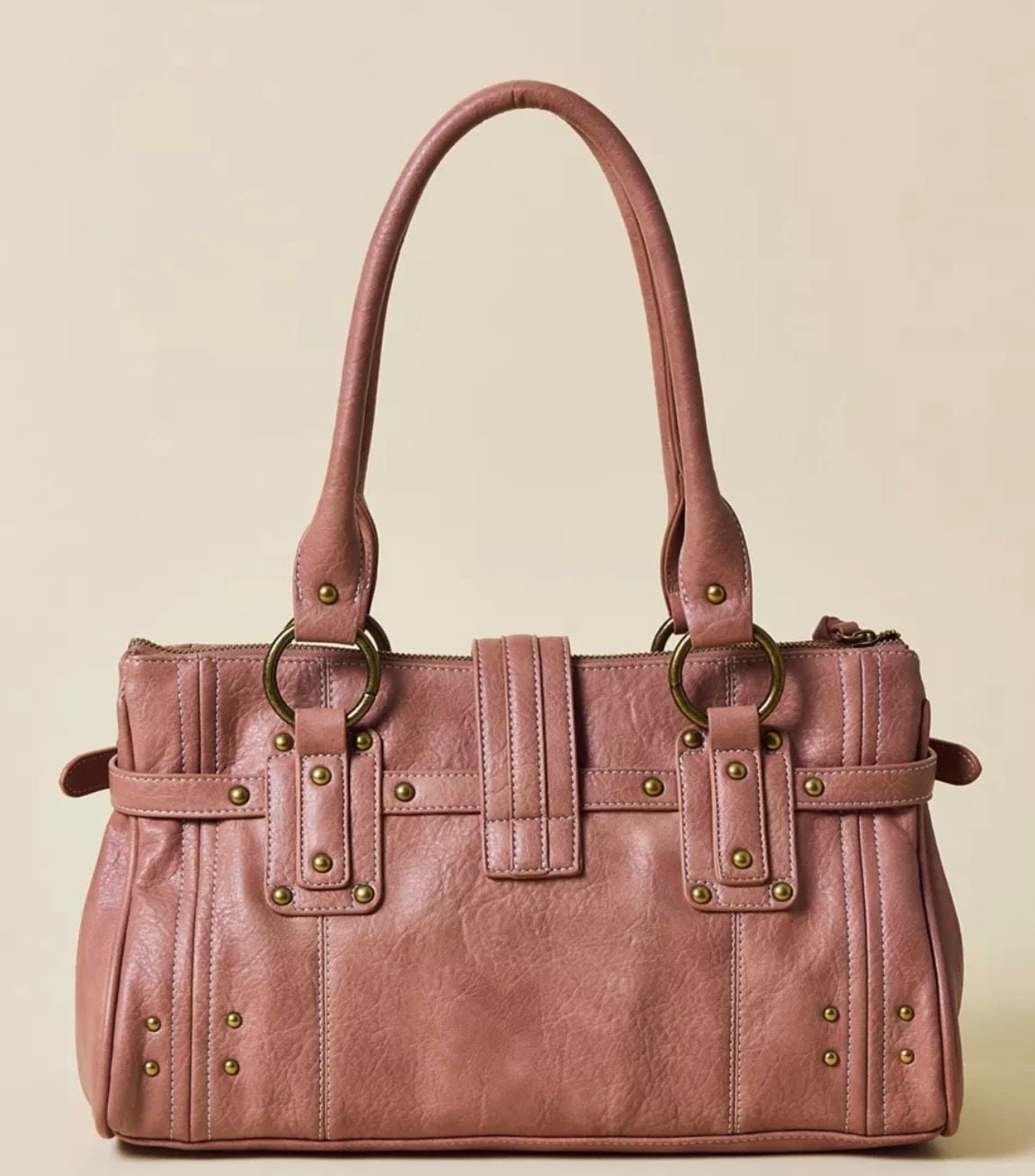 BDG Karlie Lock Shoulder Bag Rose 3