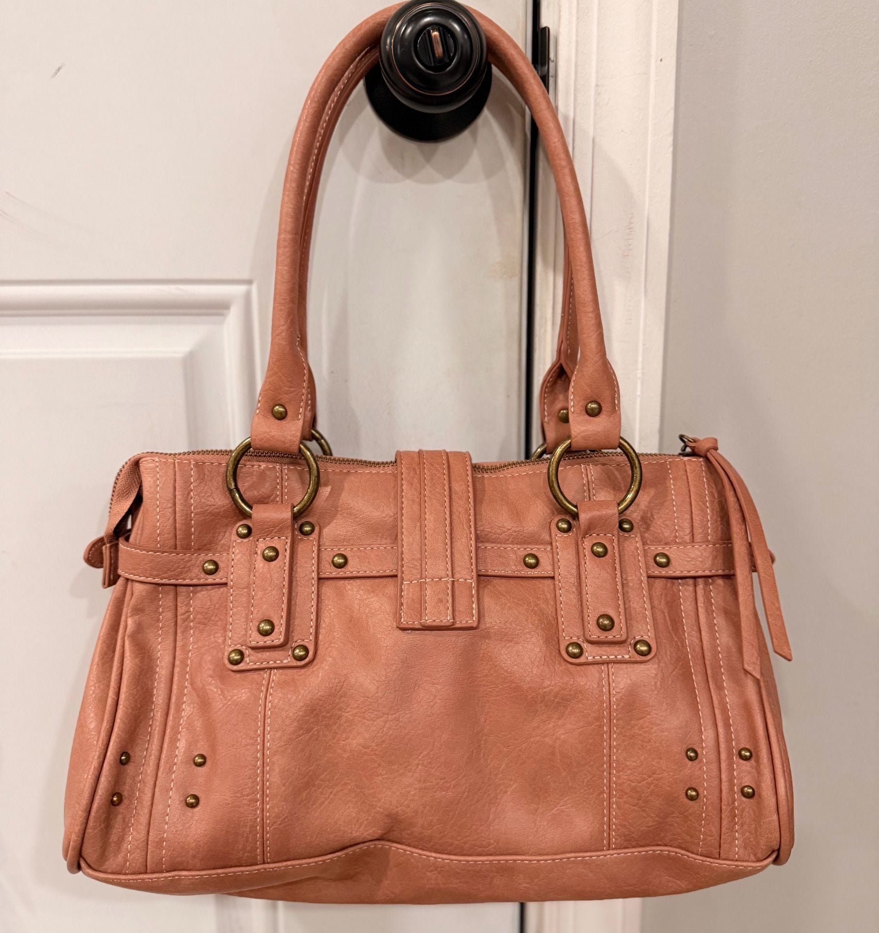 BDG Karlie Lock Shoulder Bag Rose 6