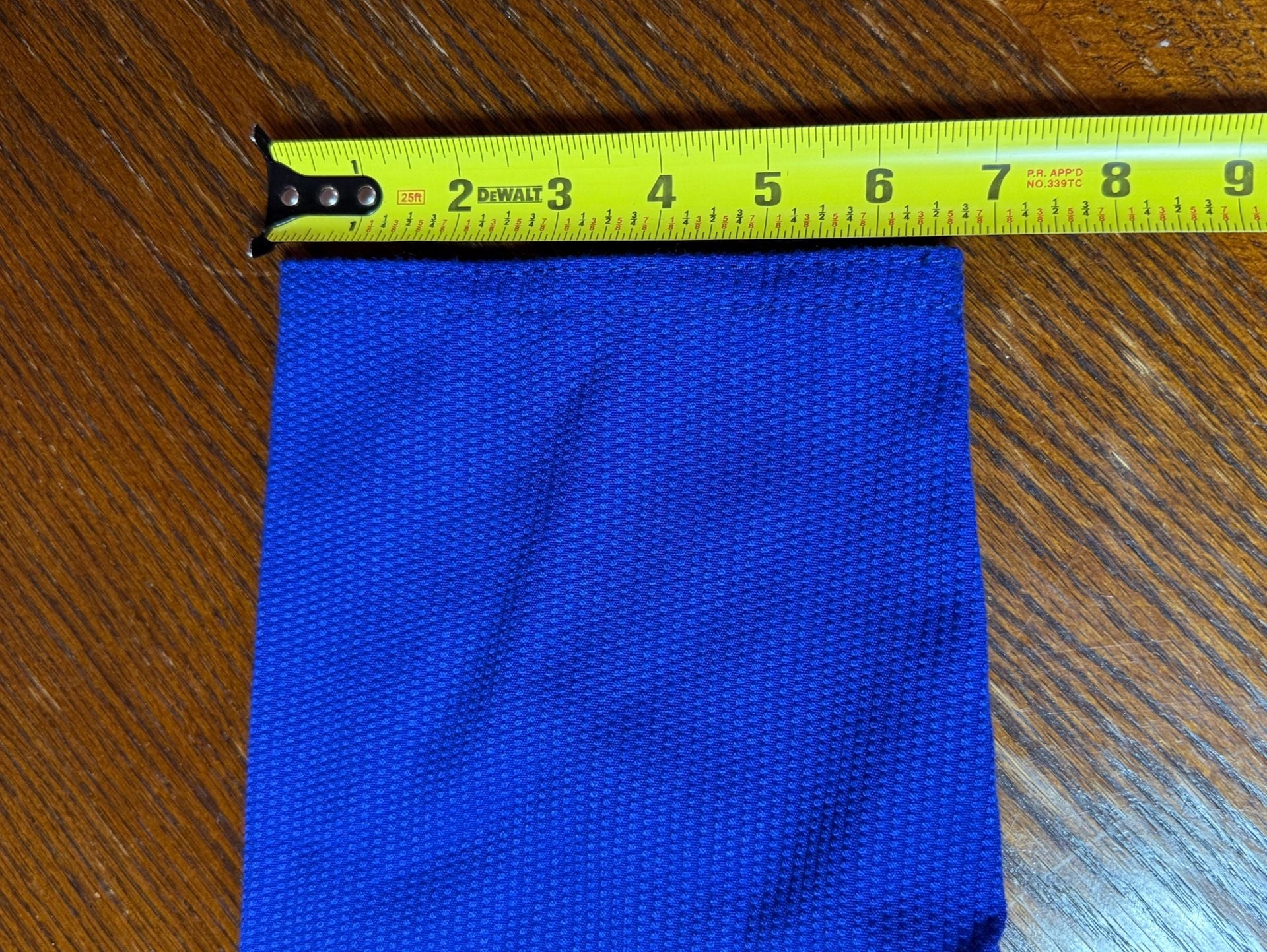 Elite Sports BJJ Gi Jacket Blue Pearl Weave 5