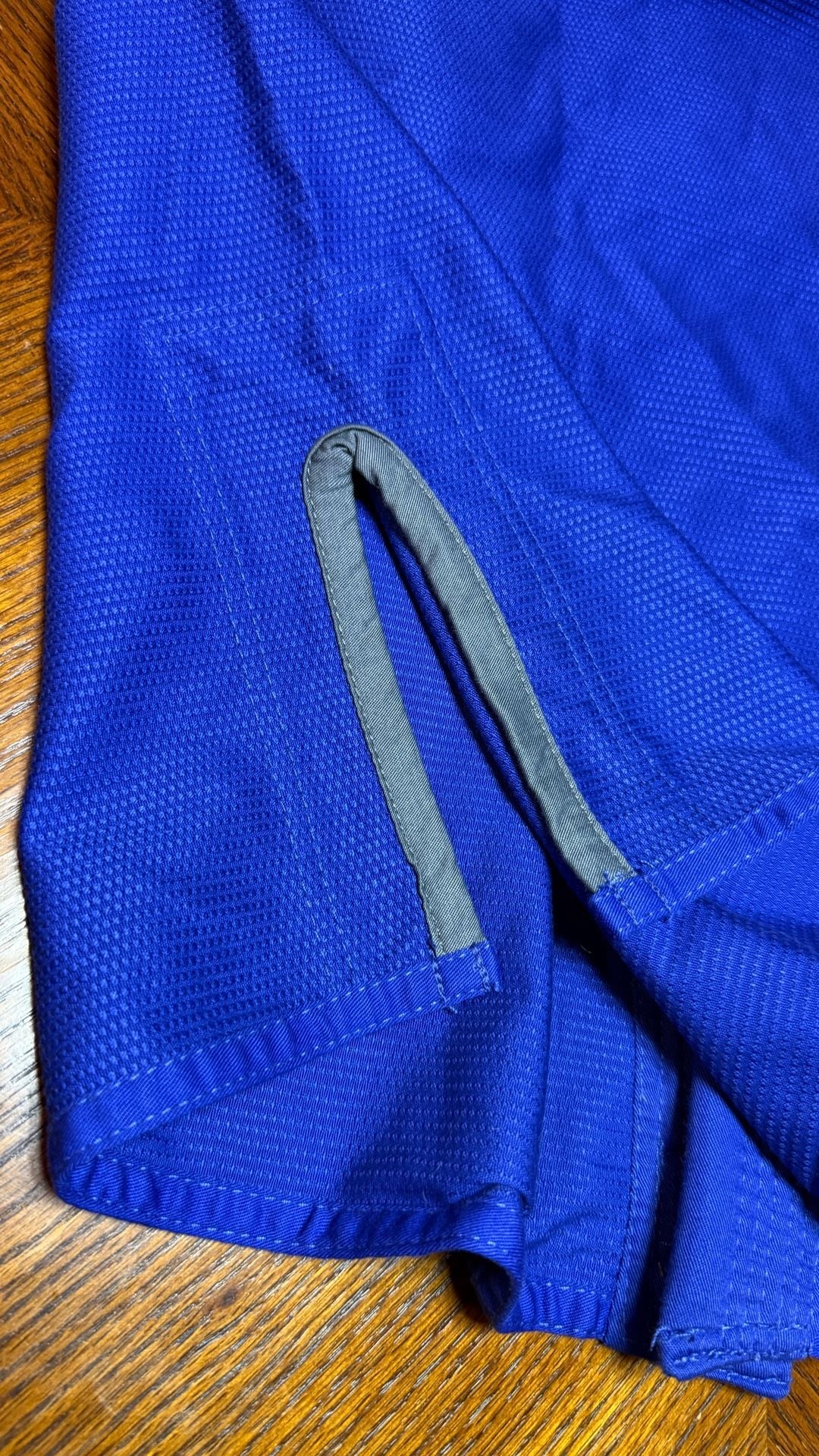 Elite Sports BJJ Gi Jacket Blue Pearl Weave 16