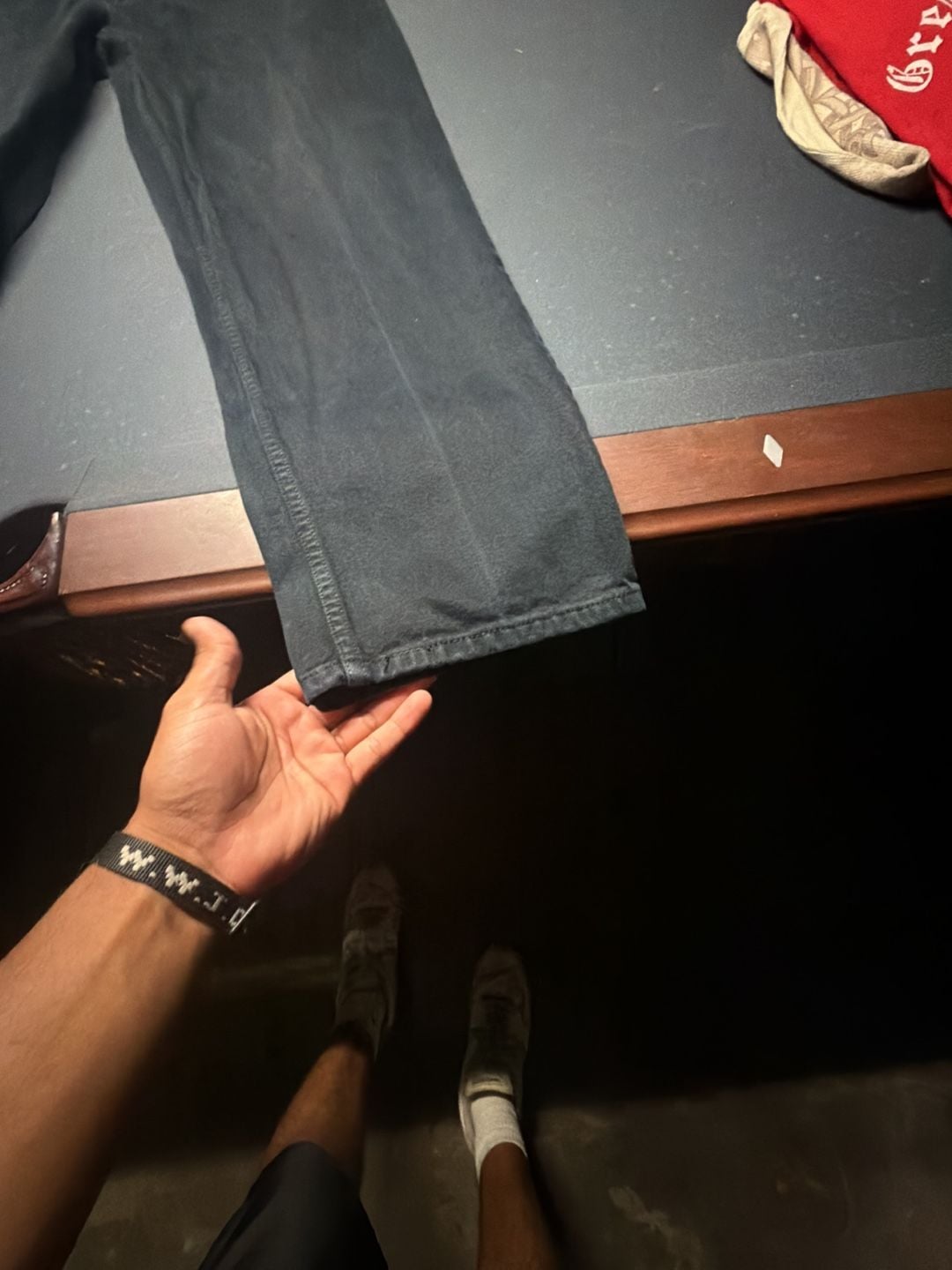 Levi's SilverTab Loose Jeans Size 38x36 Black Denim 3