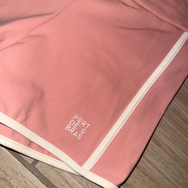 Port De Bras Pink Athletic Shorts XS
