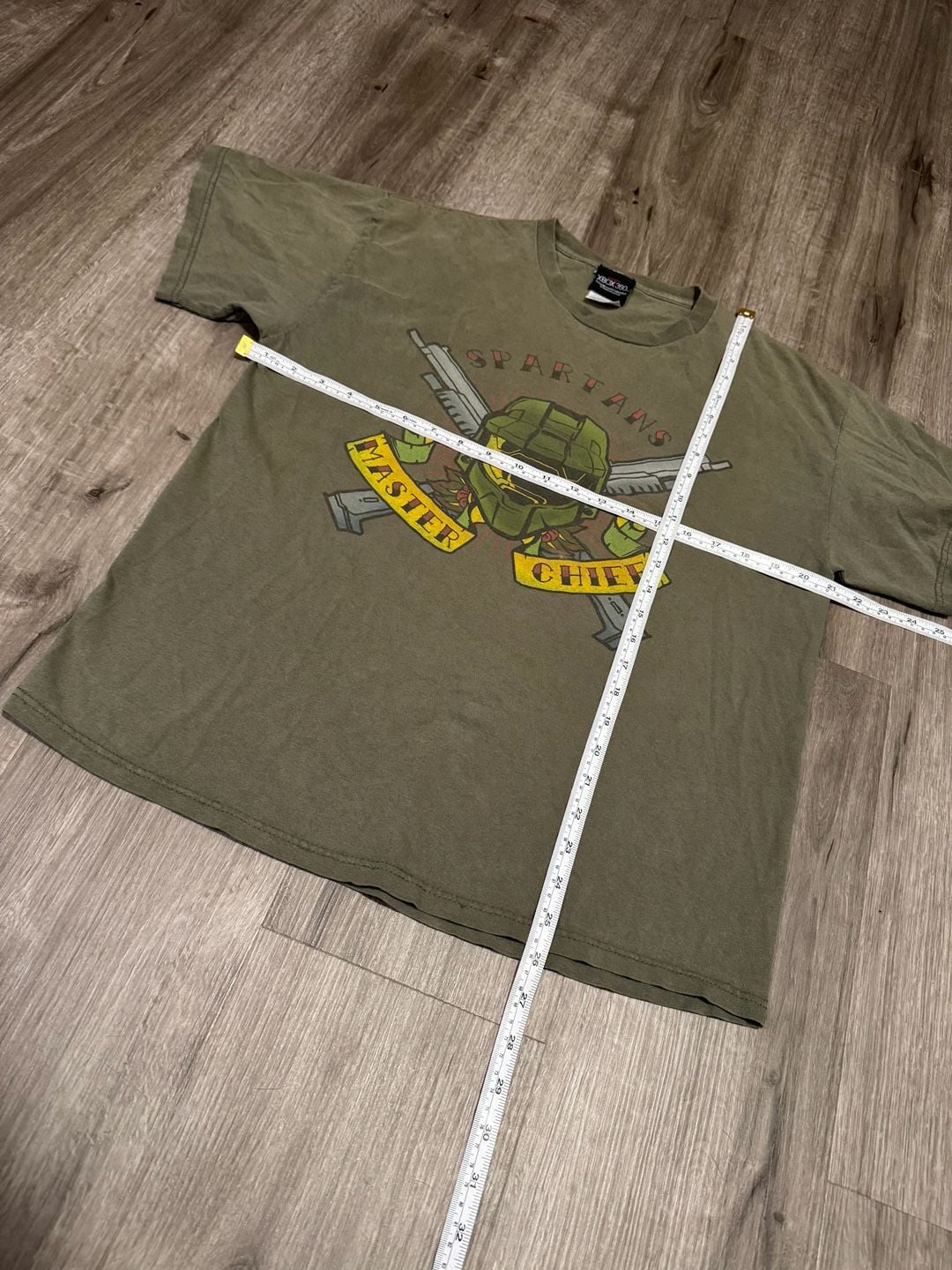 Vintage 2007 Halo Master Chief Xbox 360 Promo Tee Size L 7