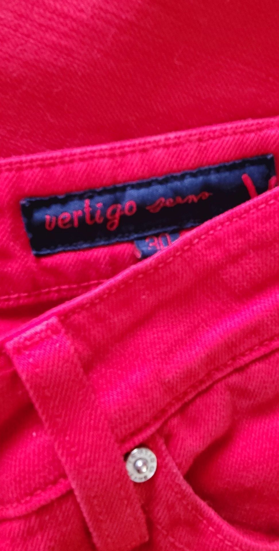 Vertigo Jeans Red Jeans 7