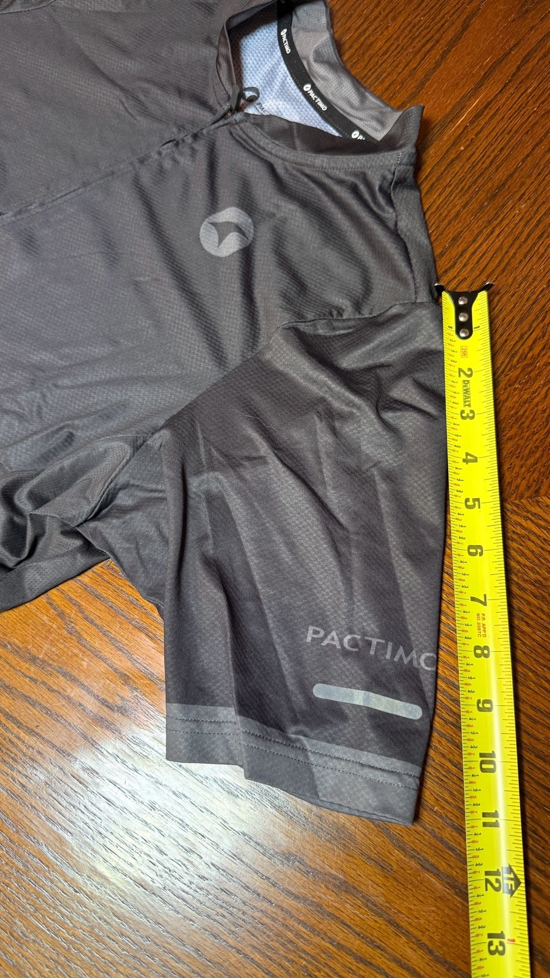 Pactimo Summit Aero Mesh Jersey Men's Black Cycling Jersey 3