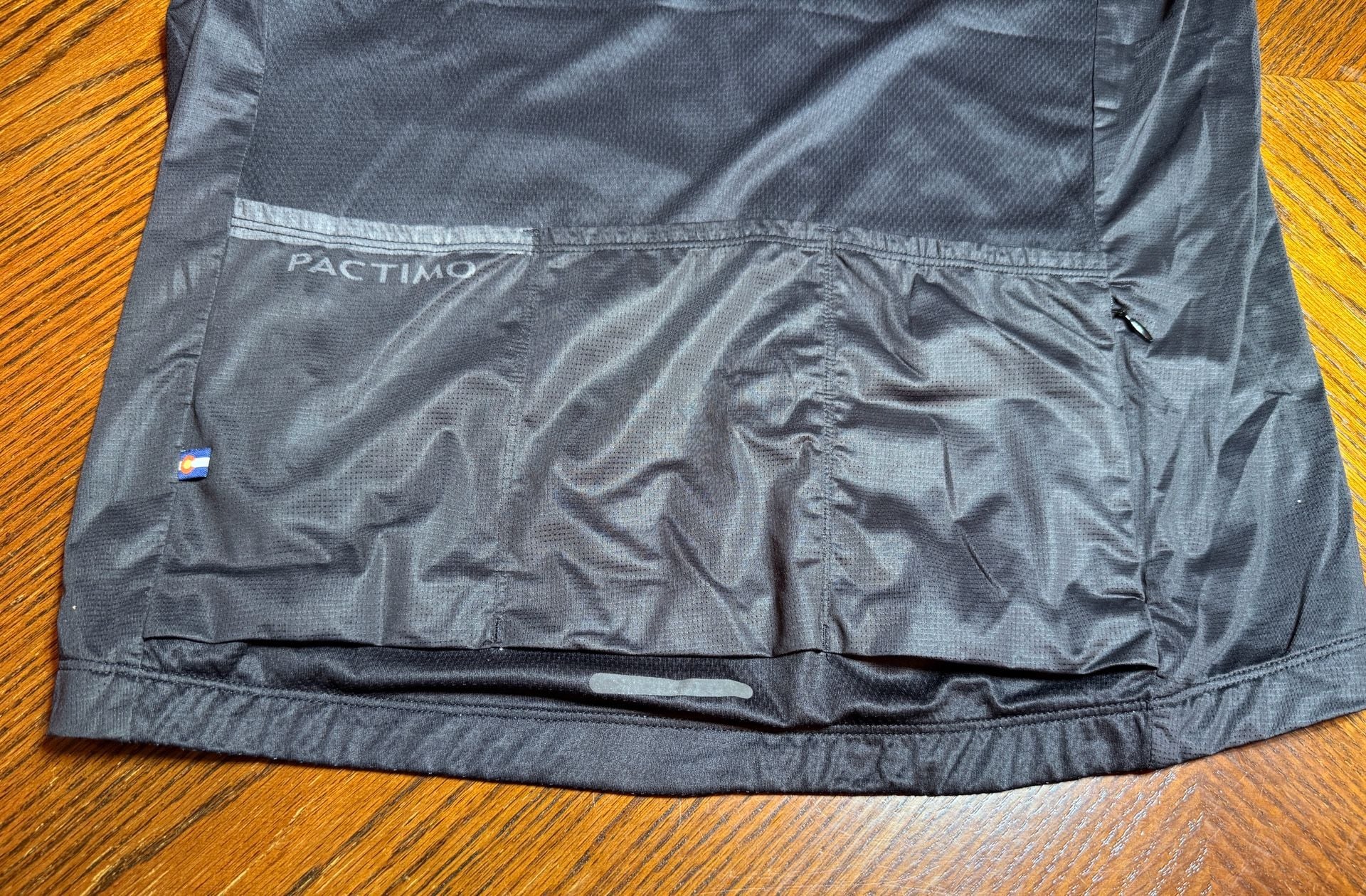Pactimo Summit Aero Mesh Jersey Men's Black Cycling Jersey 7